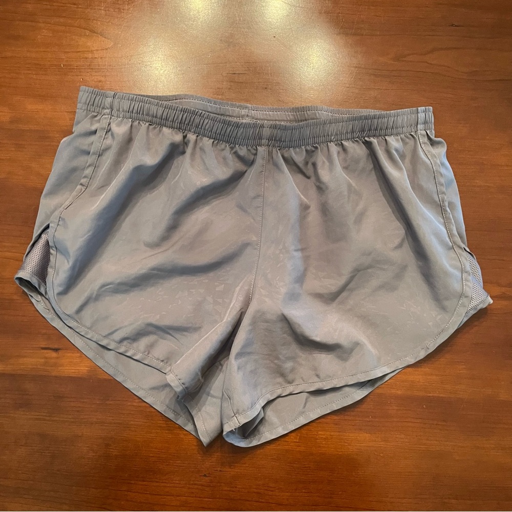 Nike Womens Dri-FIT Running Shorts - Gray M